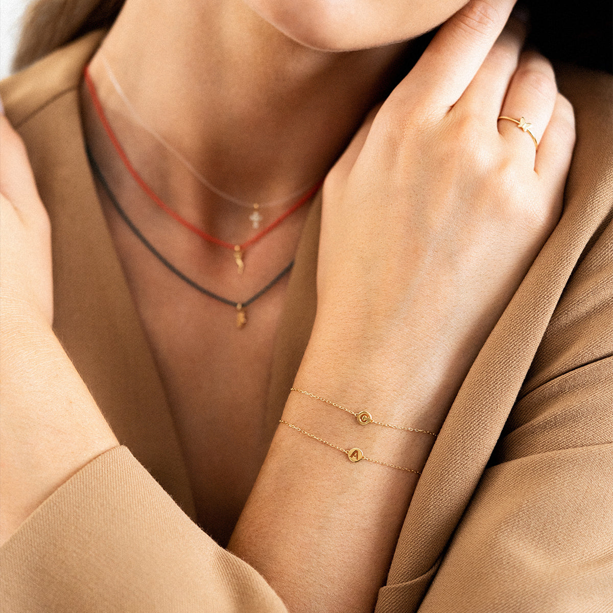 Modern chains and bracelets