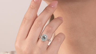 Aquamarine Ring new in our store