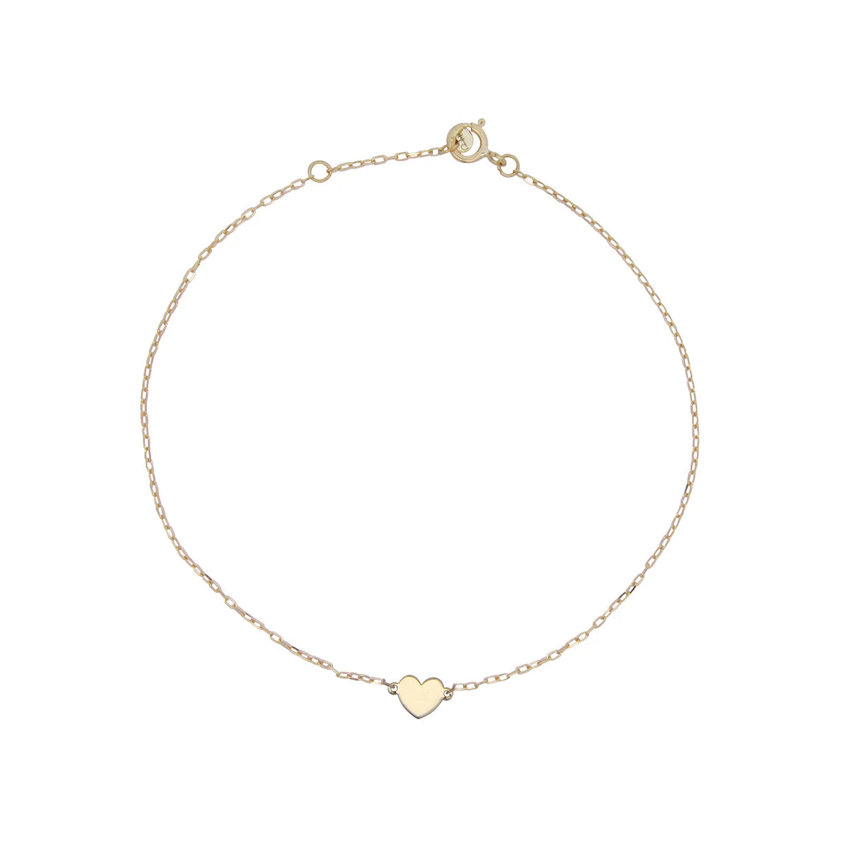 18kt Gold Bracelet with heart motive