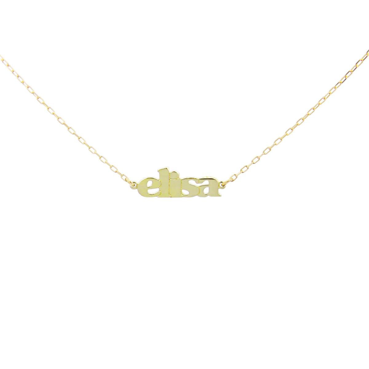 Customizable 18K Golden Mate Choker - Moregola Fine Jewelry