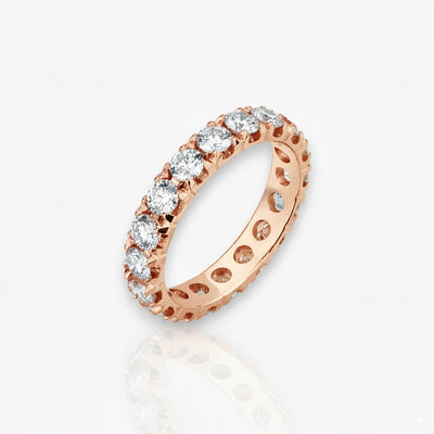 18kt Rosegold Memoire Ring (1.55ct - 3.25ct)