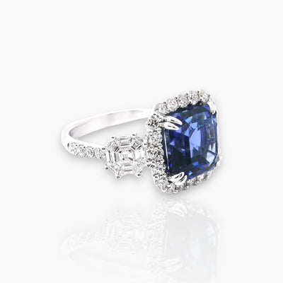 5.48ct Tanzanit Ring