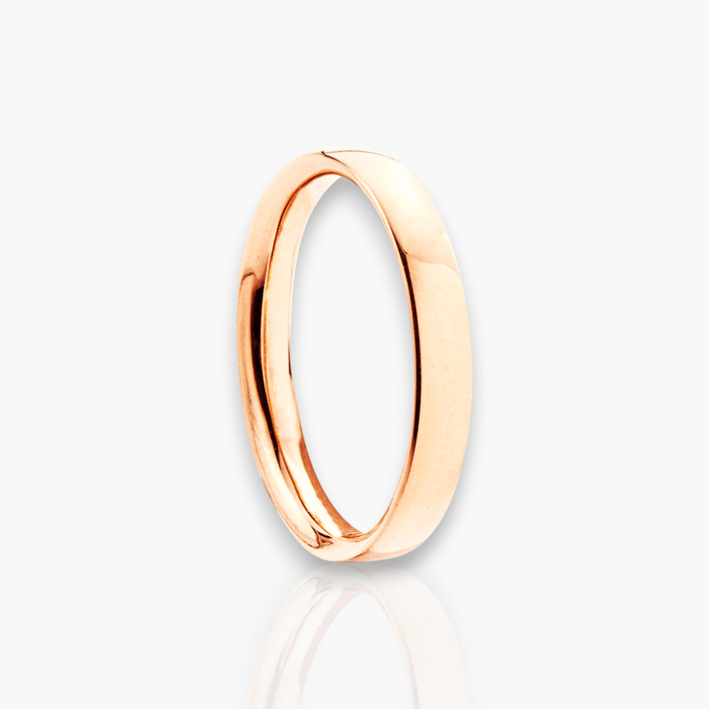Wedding Ring - 18kt Gold - 3mm, Comfort Fit