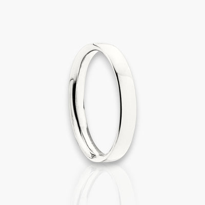 Wedding Ring - 18kt Gold - 3mm, Comfort Fit