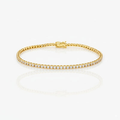 Tennis Bracelet - Yellow Gold