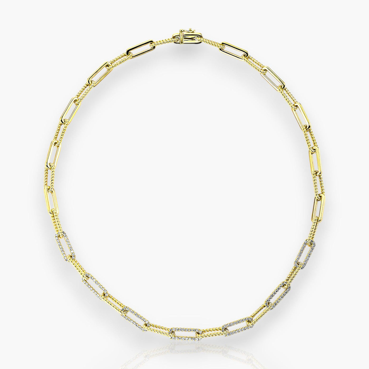 Chain Necklace - Yellow Gold - Moregola Fine Jewelry