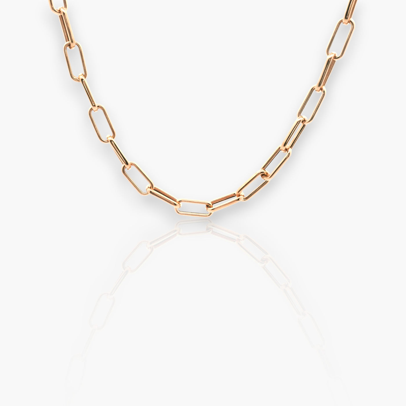 18kt Rosegold Halskette - 45cm