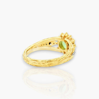 18K Yellow Gold "Cathy" Ring - Moregola Fine Jewelry