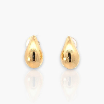 18K Yellow Earrings - Moregola Fine Jewelry