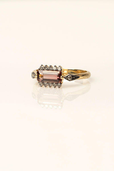 Aurora Tourmaline Ring - Moregola Fine Jewelry