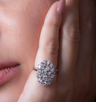 HORTENSIA Diamond Ring - Moregola Fine Jewelry