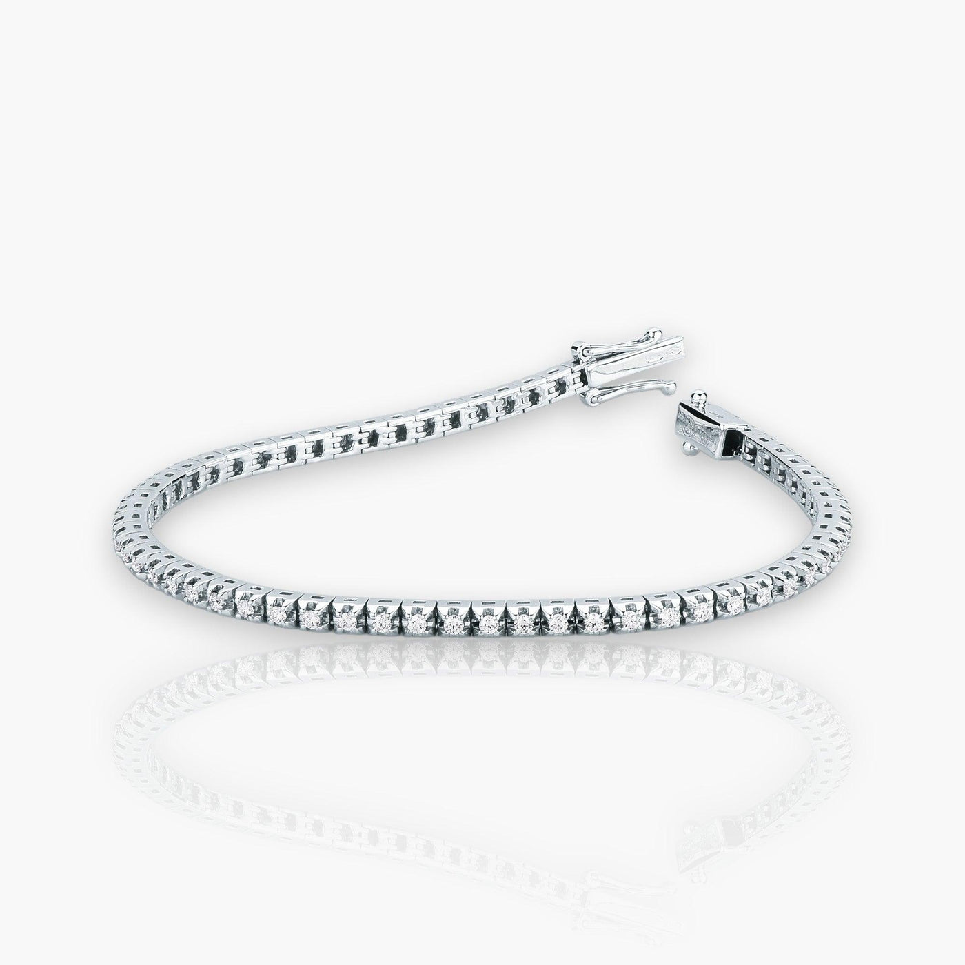 Tennis Bracelet in different sizes - Moregola Fine Jewelry