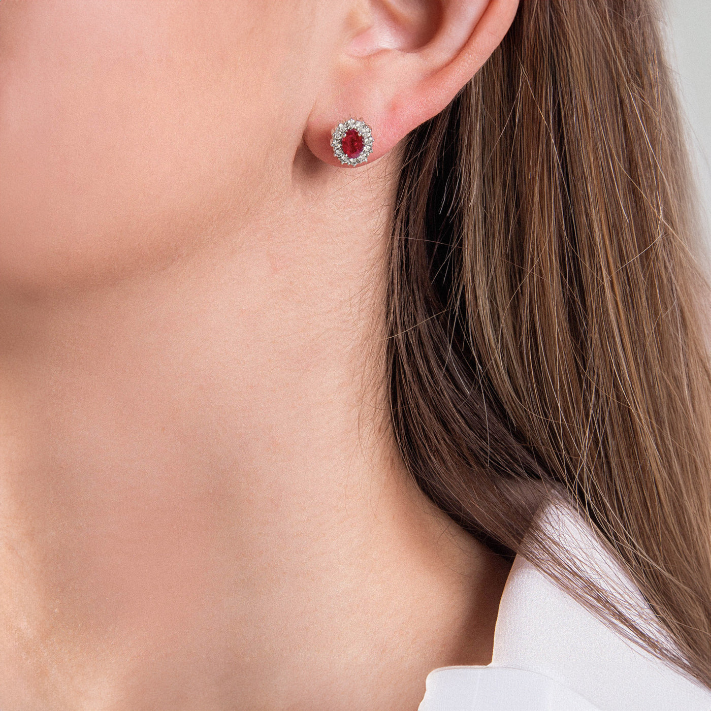 Ruby Earrings