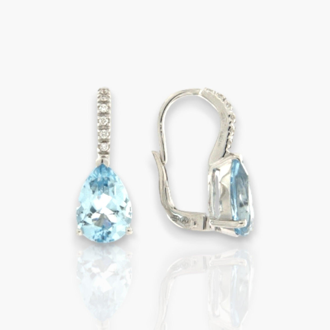 Aquamarine Earrings - Moregola Fine Jewelry