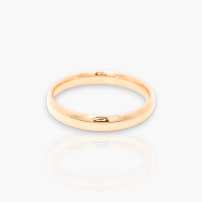 Ehering - 18kt Gold - 3mm, Comfort Fit, Slim