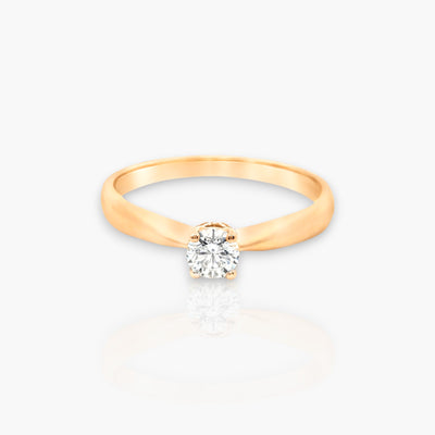 18kt Rosegold Verlobungsring