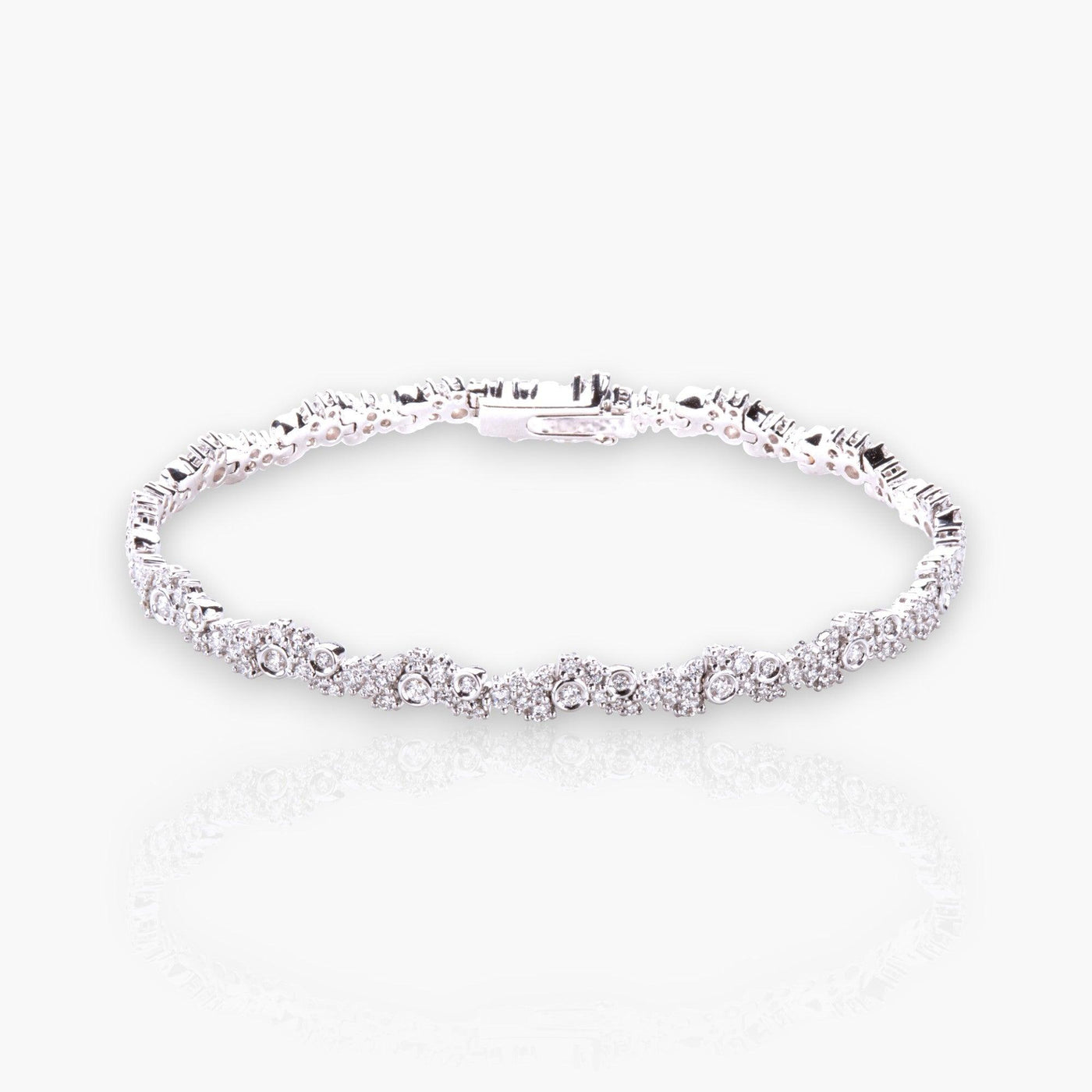 LADY Bracelet with 204 diamonds - Moregola Fine Jewelry
