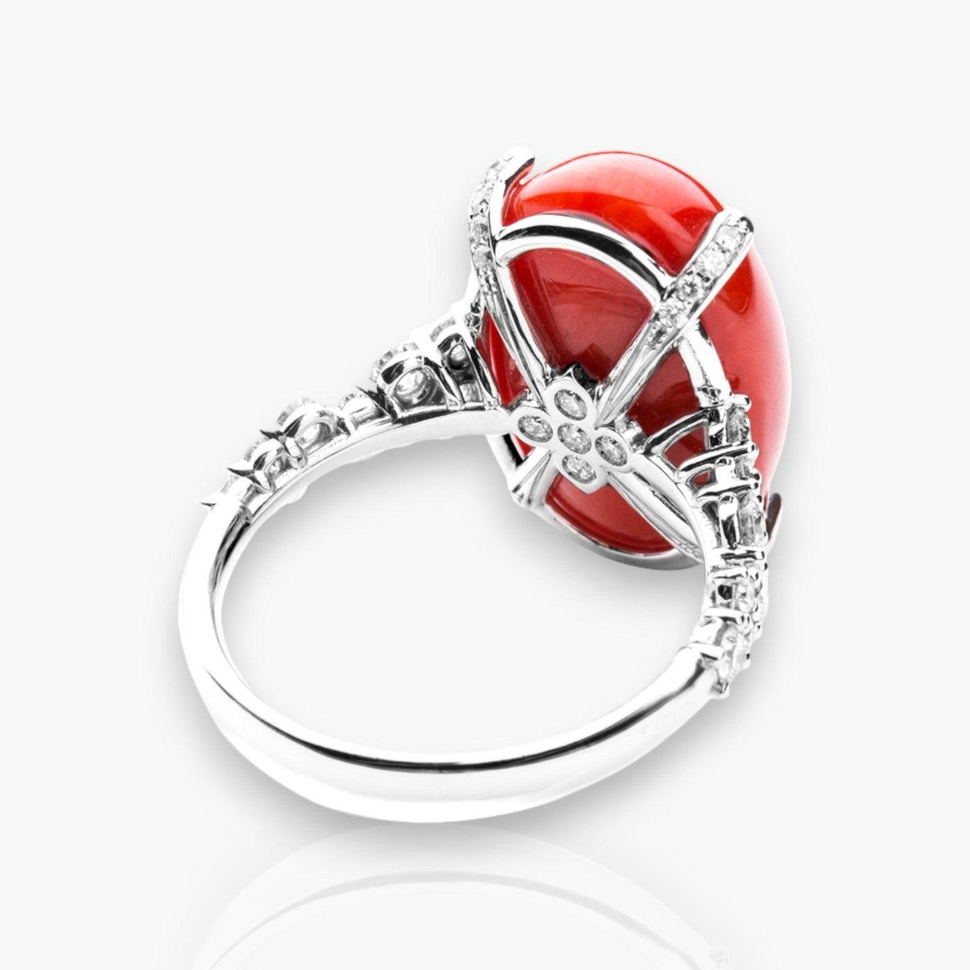 RED MOON Ring - Moregola Fine Jewelry