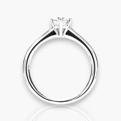 Solitaire 12 - Brilliant Engagement Ring - Moregola Fine Jewelry