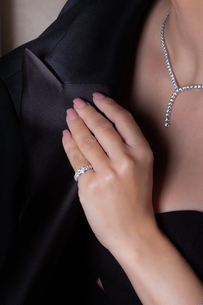 Oceano Diamond Ring - Moregola Fine Jewelry