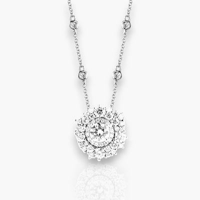 PEONY Necklace - Moregola Fine Jewelry
