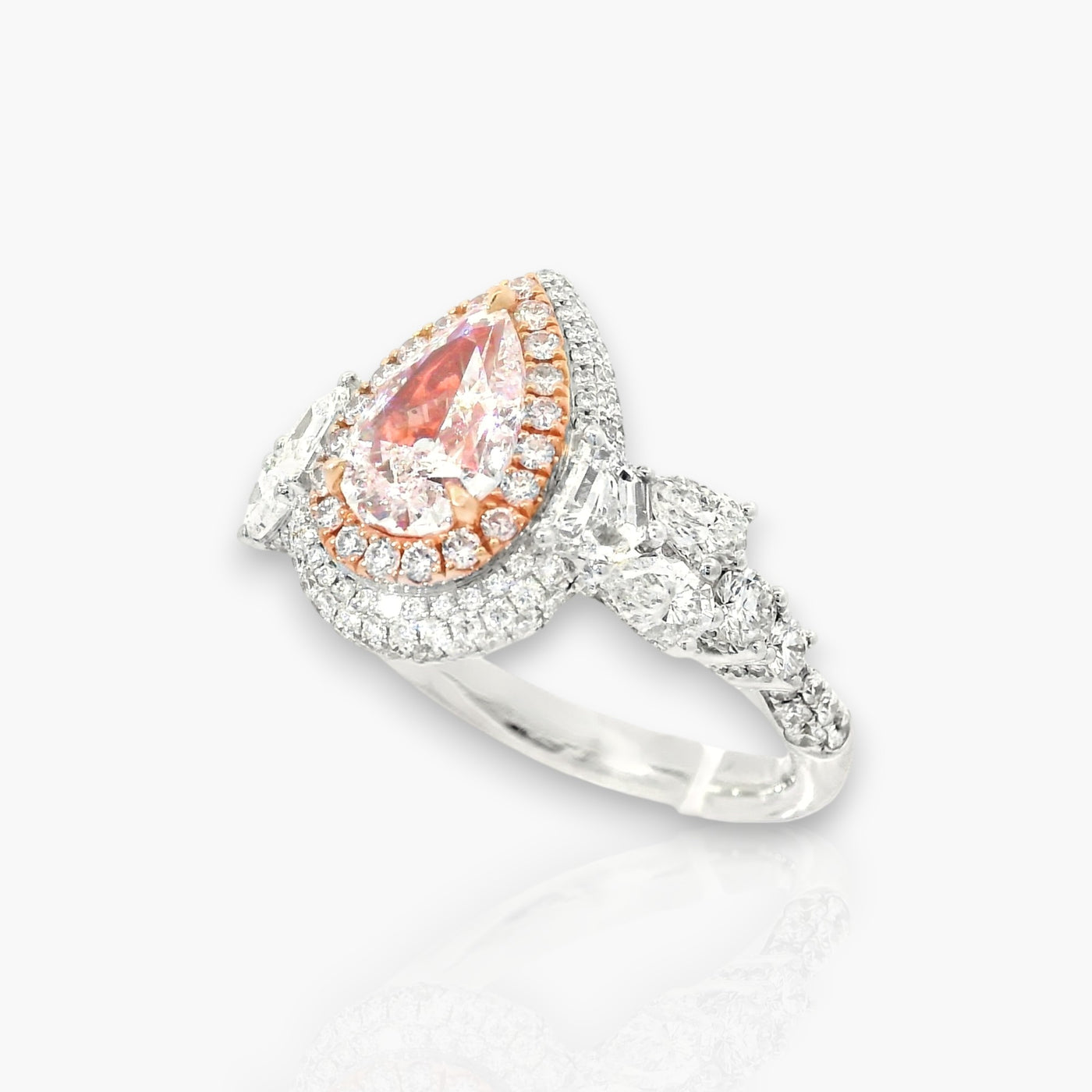 Fancy Pink Diamond Ring