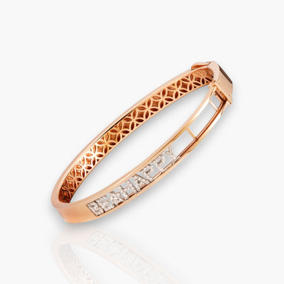 Iconic Motion Slim Bangle, 18kt Rose Gold