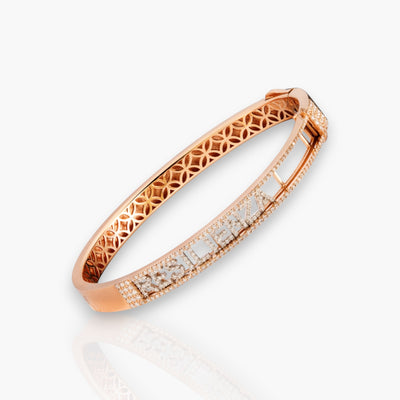 Iconic Motion Slim Bangle, 18kt Rose Gold