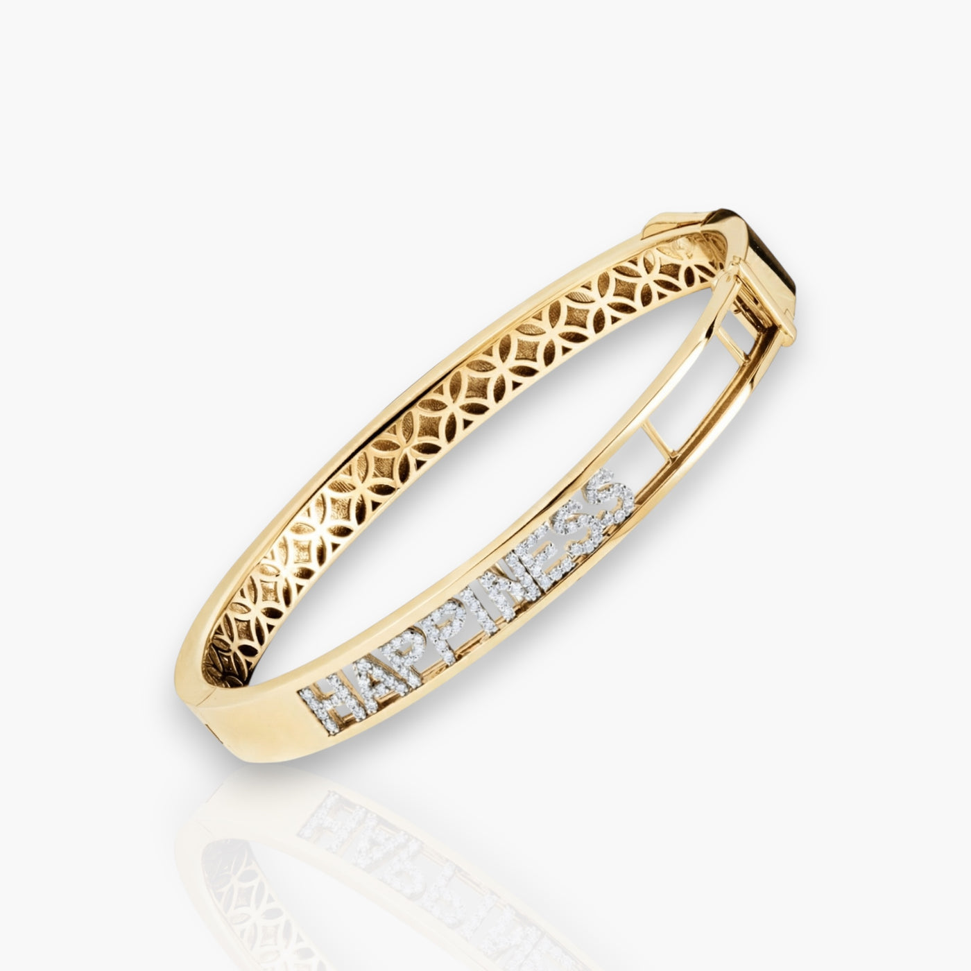 Iconic Motion Slim Bangle, 18kt Yellow Gold