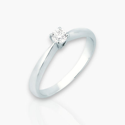 Diamond Solitaire Engagement Ring (in different sizes)