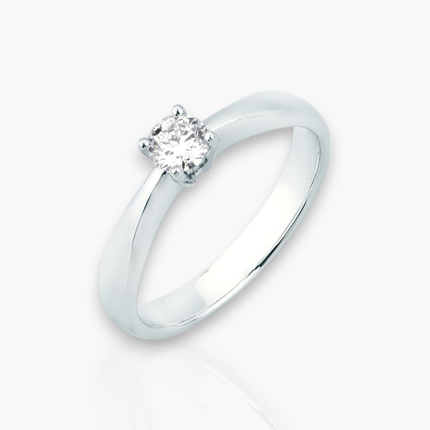 Diamond Solitaire Engagement Ring (in different sizes)