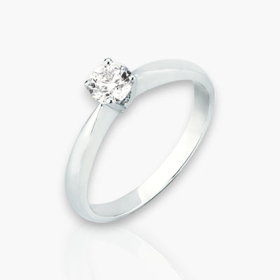 Diamond Solitaire Engagement Ring (in different sizes)
