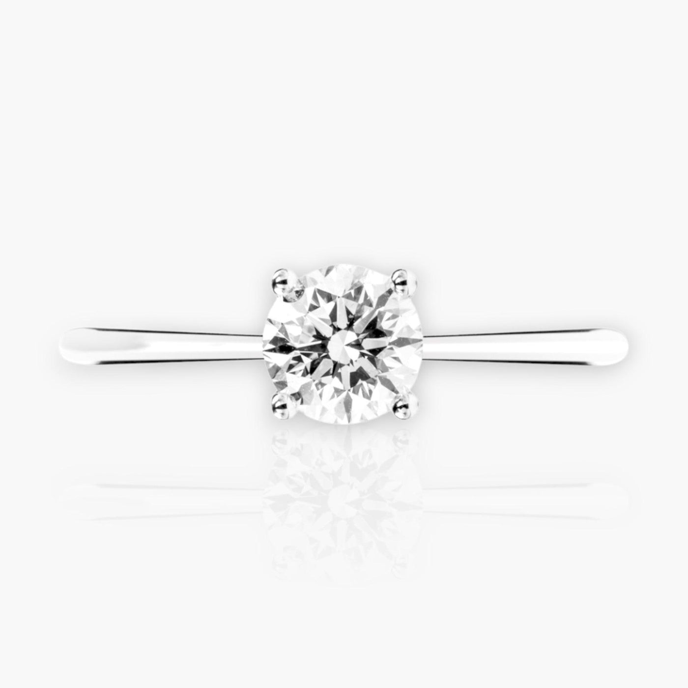 Solitaire 11 - Brilliant Engagement Ring - Moregola Fine Jewelry