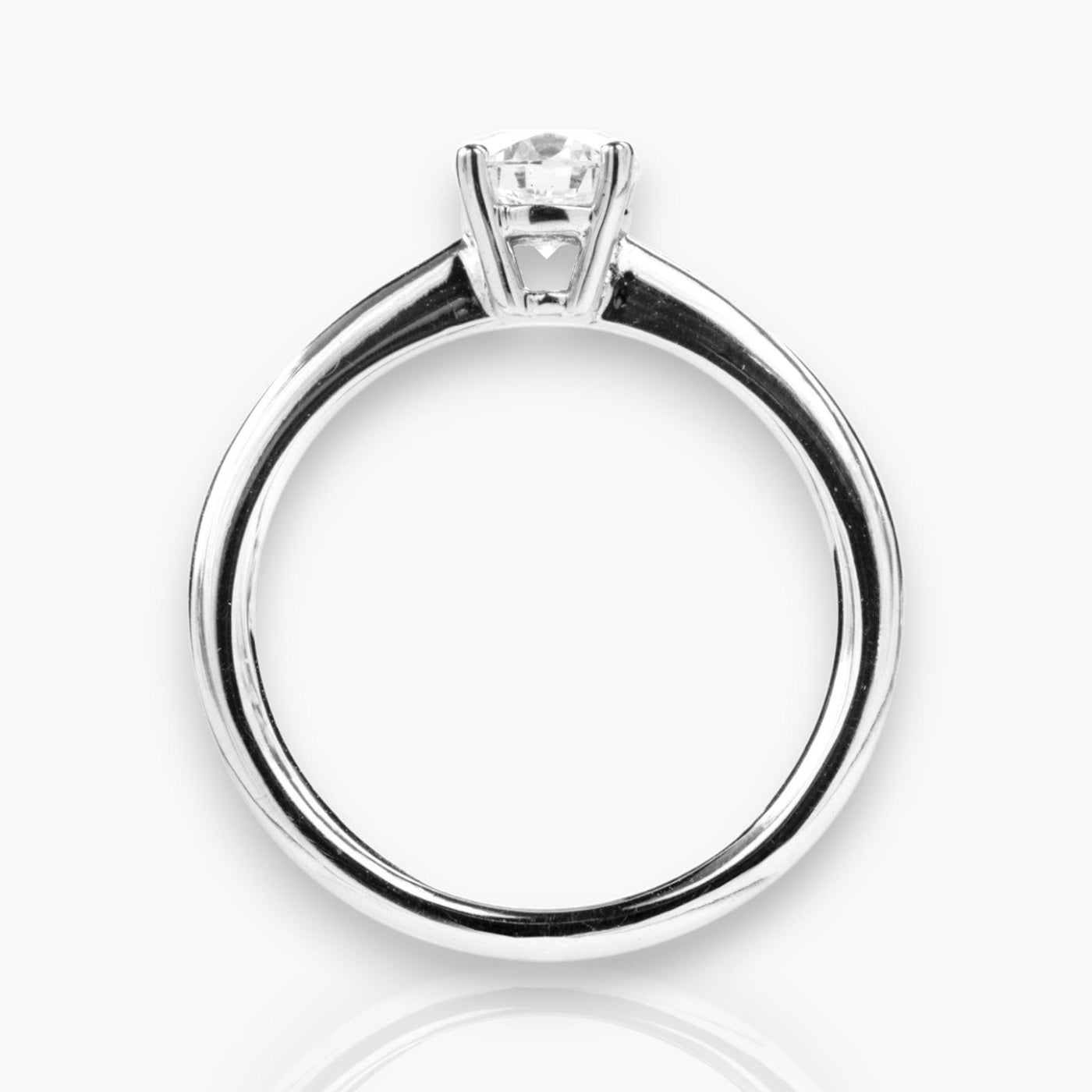 Solitaire 13 - Brilliant Engagement Ring - Moregola Fine Jewelry