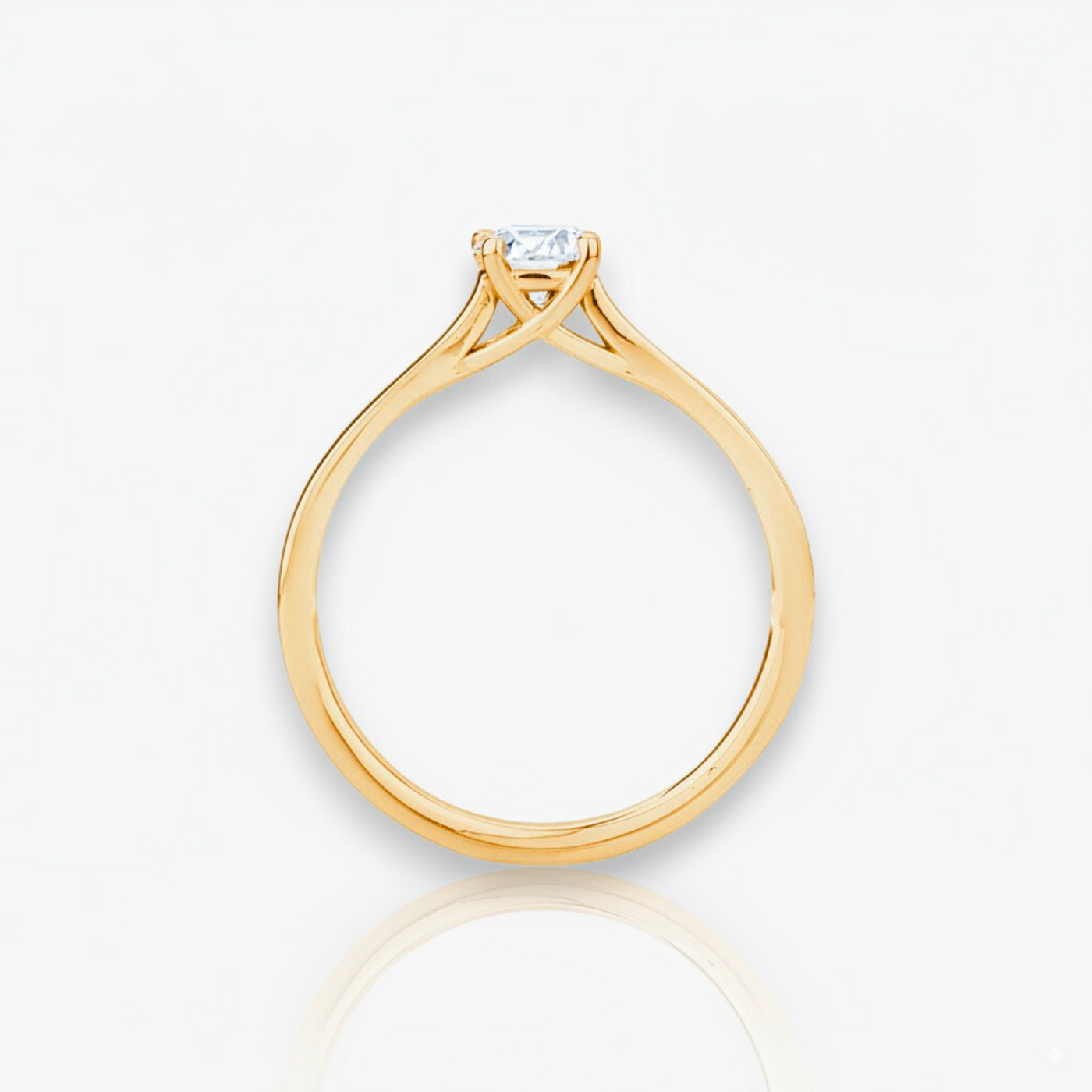 18kt Rosegold Verlobungsring