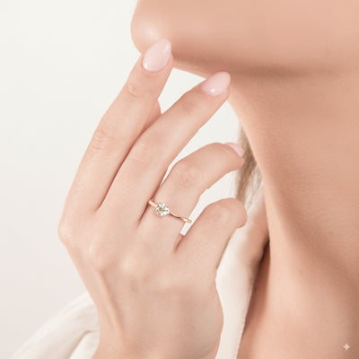18kt Rosegold Verlobungsring