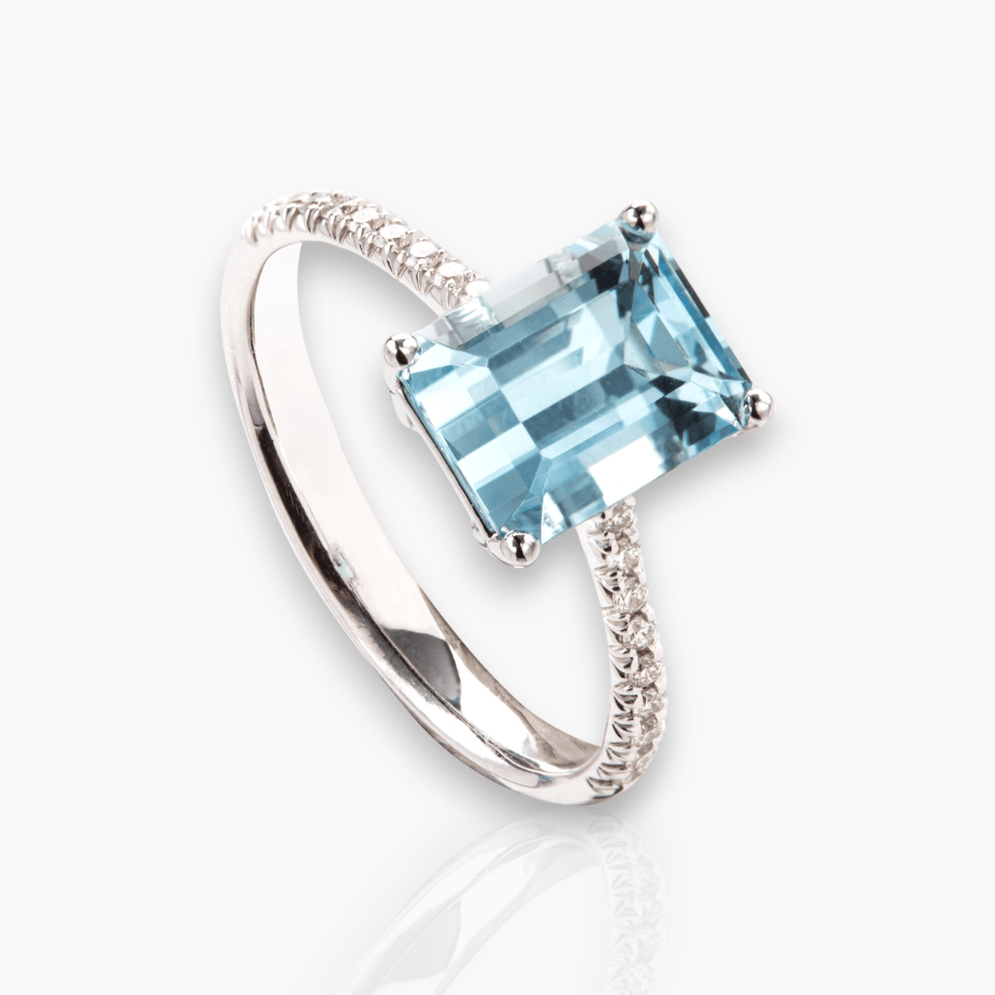 Aquamarine Ring - Moregola Fine Jewelry