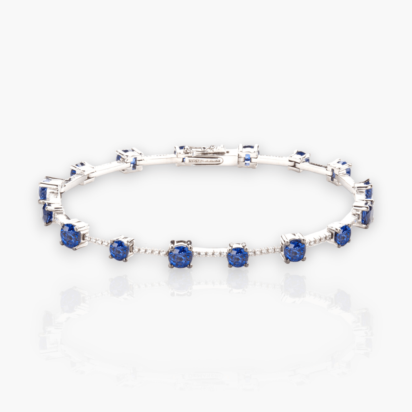 BLUE PENTAGRAM Bracelet - Moregola Fine Jewelry