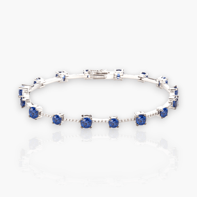 BLUE PENTAGRAM Bracelet - Moregola Fine Jewelry