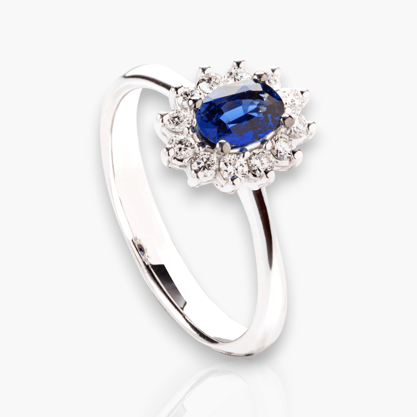 Blue Sapphire Ring - Moregola Fine Jewelry