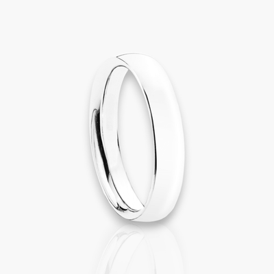 Wedding Ring - White Gold - Moregola Fine Jewelry