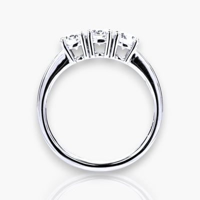 TRILOGY 9 - Riviera Engagement Ring - Moregola Fine Jewelry