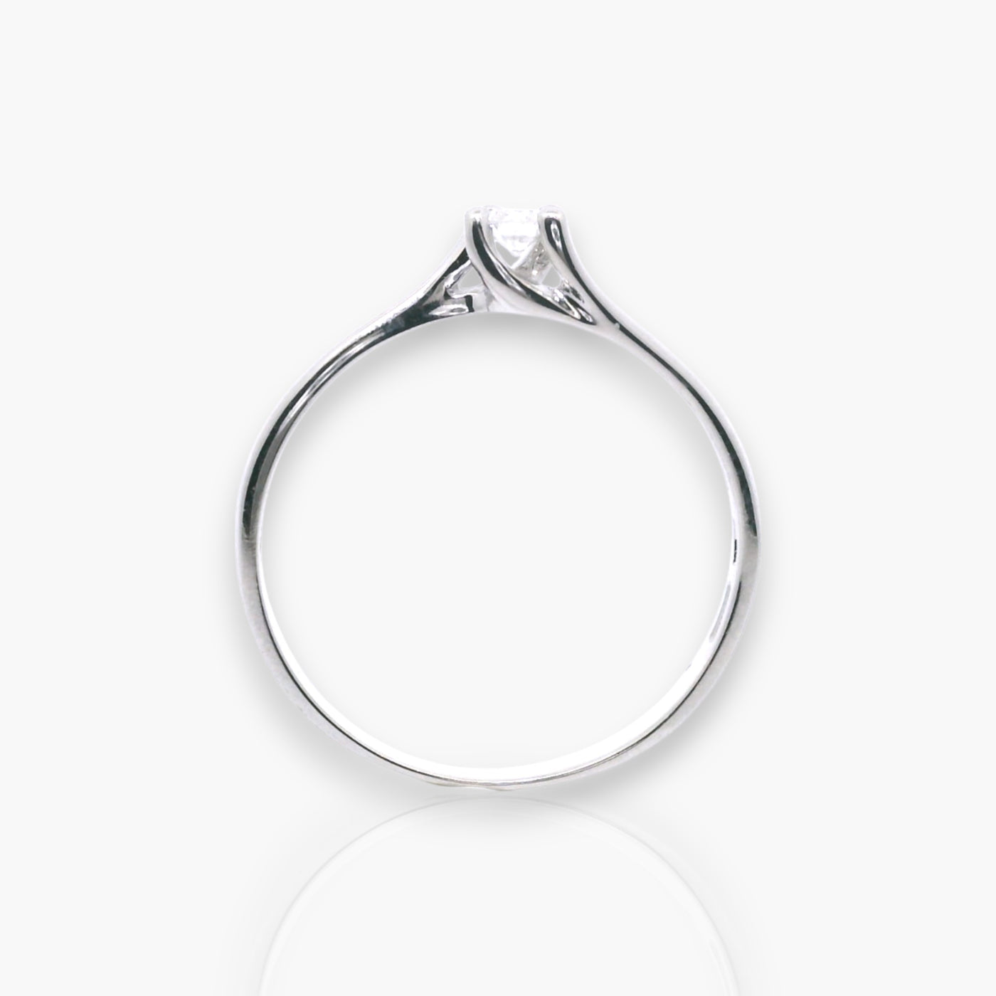 Verlobungsring mit 0.08ct Diamant