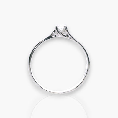 Verlobungsring mit 0.08ct Diamant