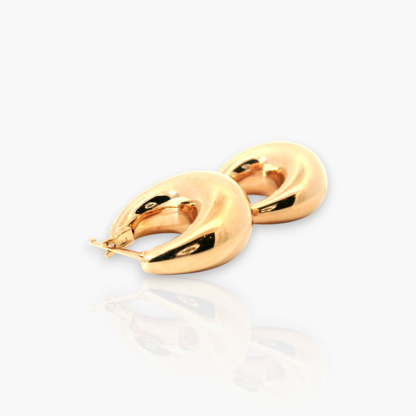 18K Rose Gold Ohrringe