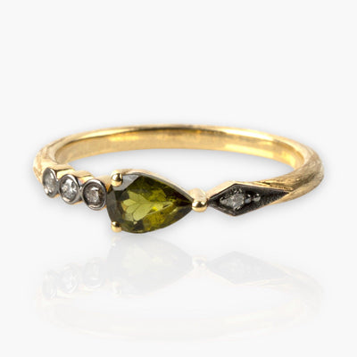 Chartreuse Ring - Moregola Fine Jewelry