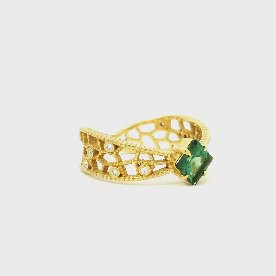 Cecilia Wings 18k Gold Ring