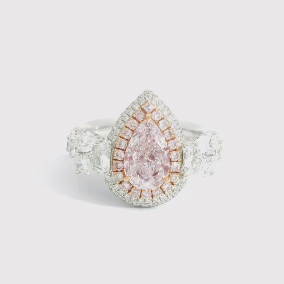 Fancy Pink Diamond Ring