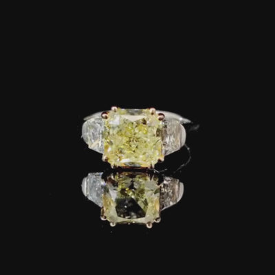 Yellow Diamond Ring