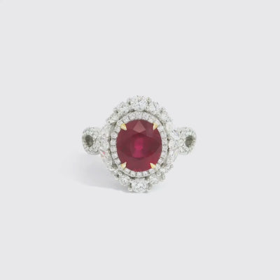 3.07ct Rubin Ring